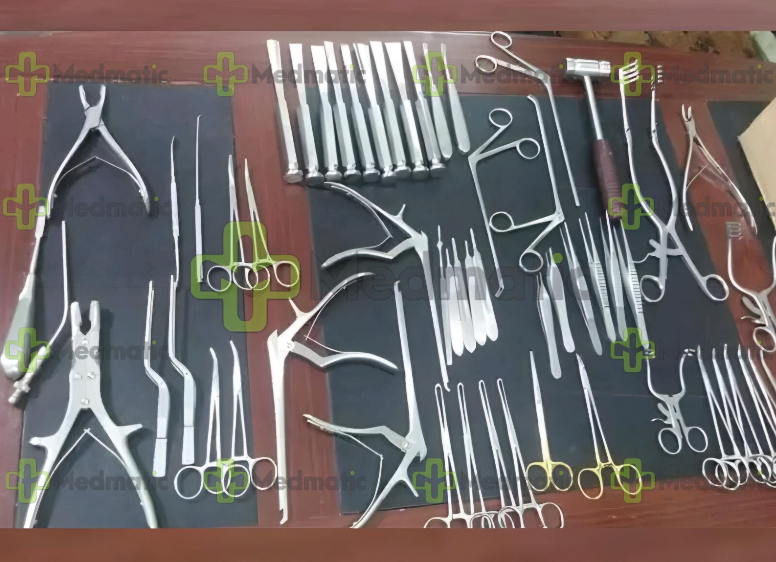 Lot of 60 PCs Basic Craniotomy Laminectomy Surgical Spinal Instruments