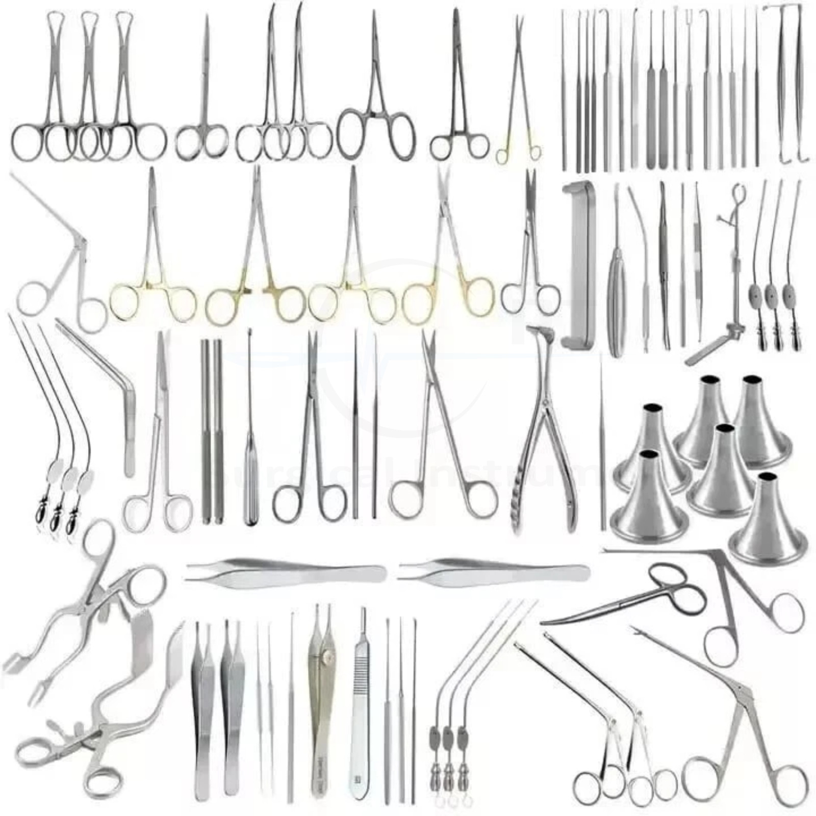 Tympanoplasty Instruments Micro 100 Pcs Ear Surgery Set of ENT Instruments Kit