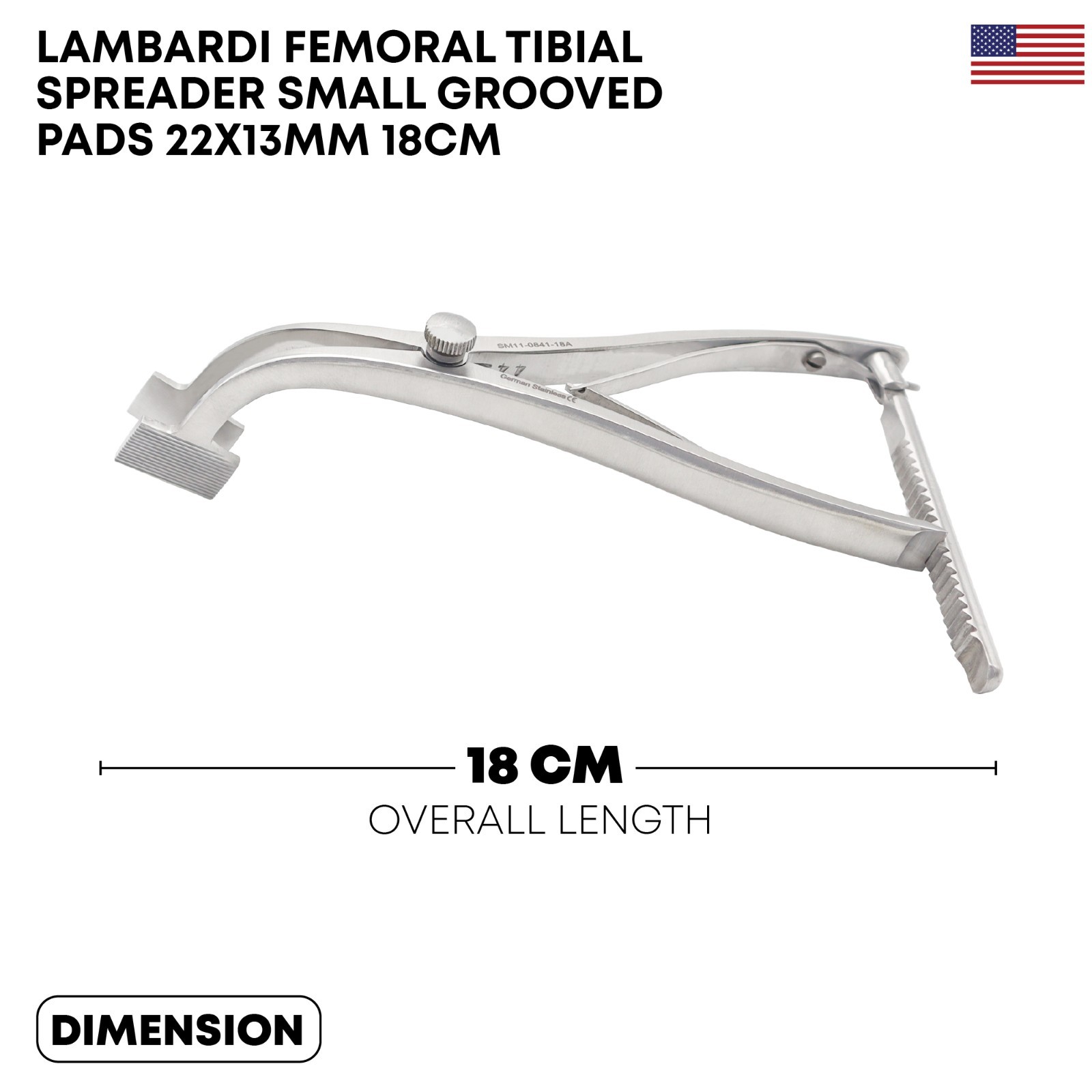 Lambardi Femoral Tibial Spreader Orthopedic Surgical Instrument Bone Separator