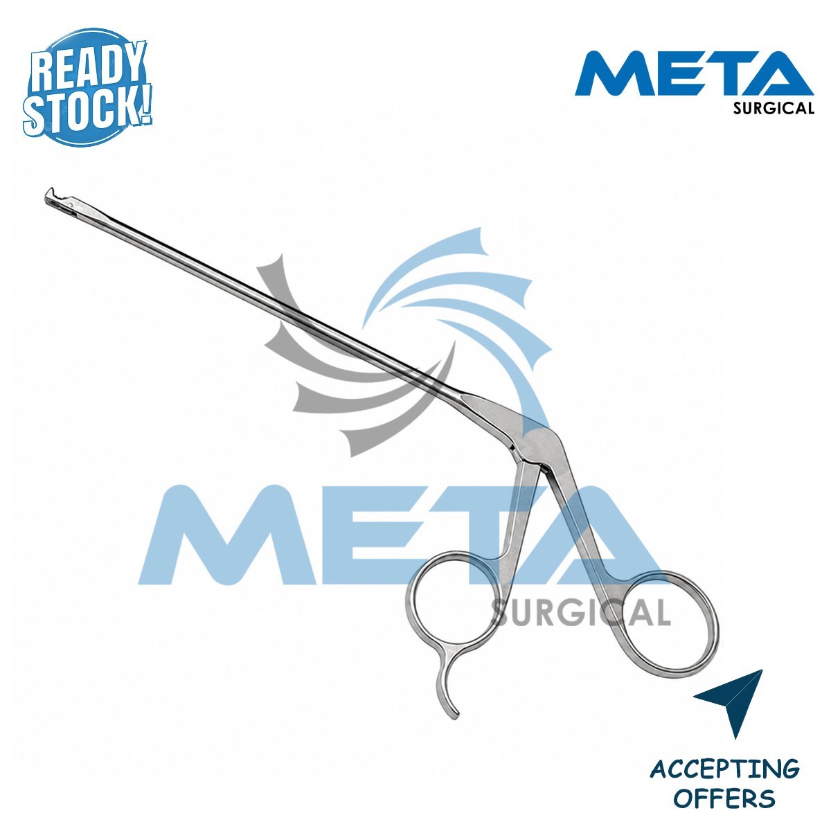 Arthrex AR-11794L Suture Cutter, 4.2 mm, Open-End, Left Notch Stainless Steel