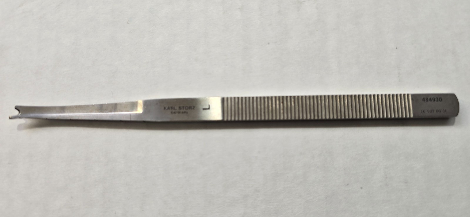 Karl Storz 48930 Surgical SILVER Osteotome 7″ Single Guard Left Curved