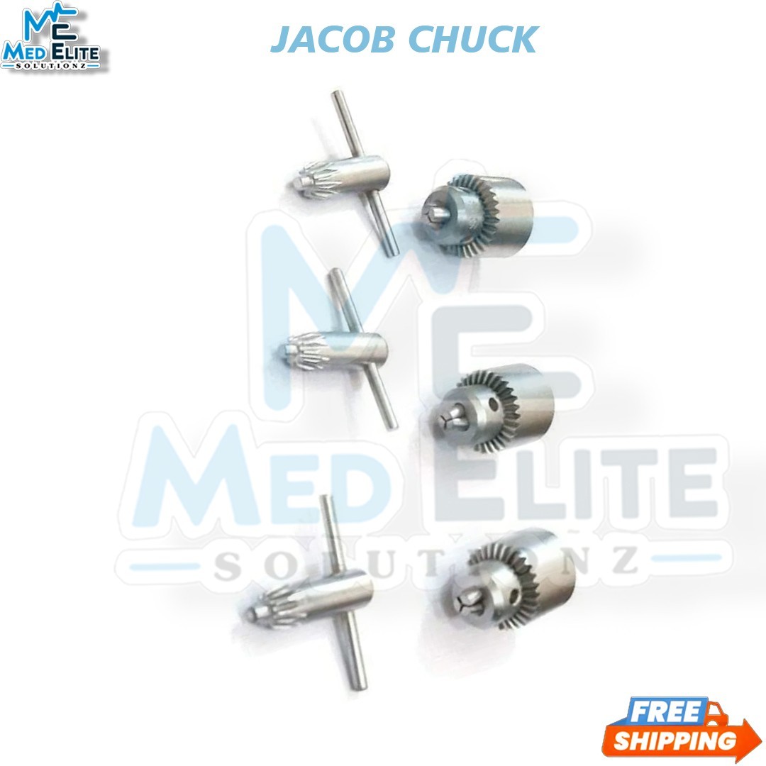 Orthopedic Spare Jacob Chuck stainless steel Pack of 3 pcs surgical instruments