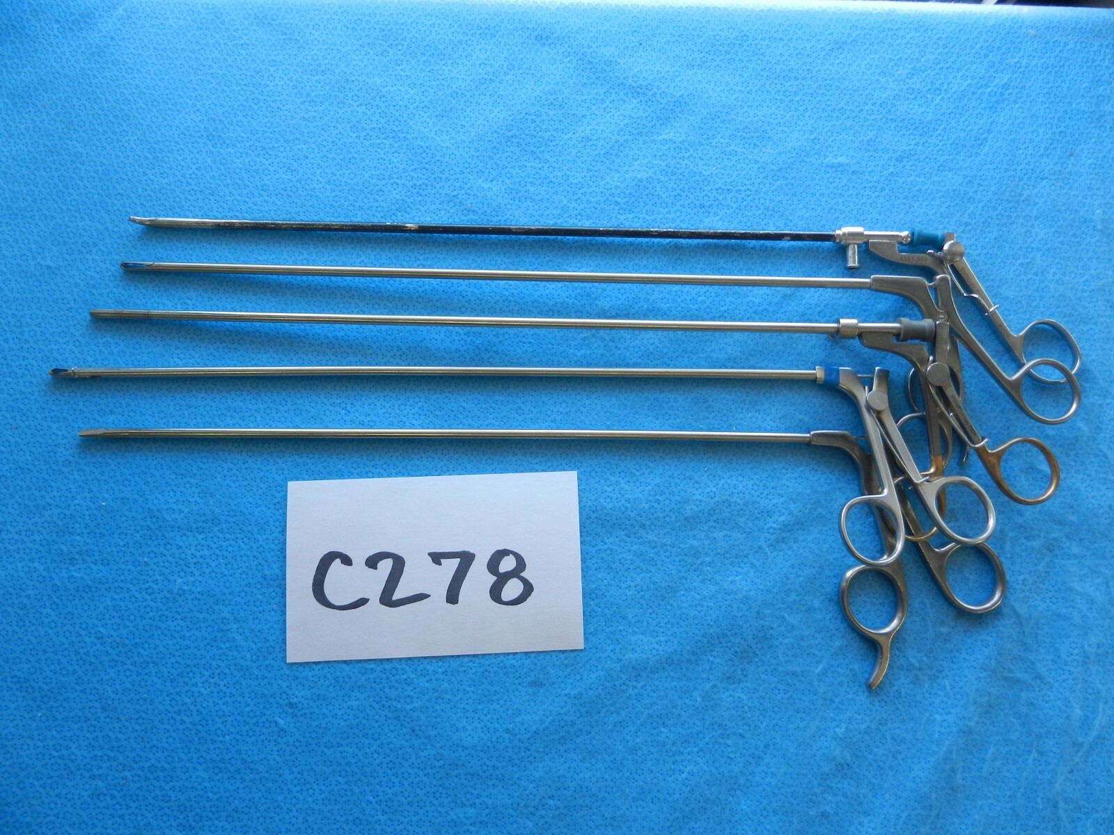 R. Wolf Wisap V. Mueller Surgical 5mm Lap Laparoscopic Instruments Lot Of 5