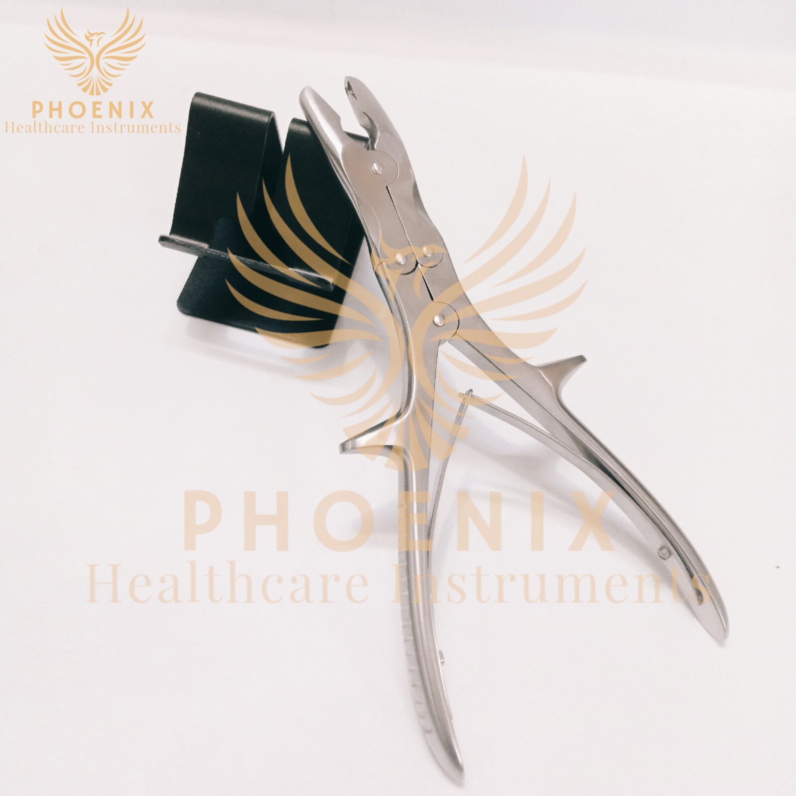 Stille Luer Bone Rongeur 23cm Curved Orthopedic Instruments-PHI-023