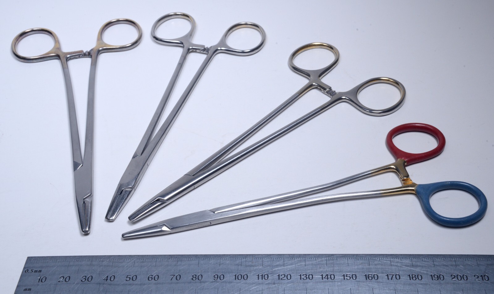 4x Needle Holder 7″ Straight Stainless Steel Surgical