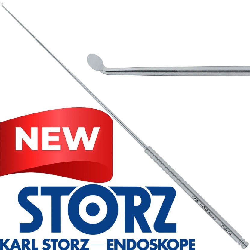KARL STORZ 28164DA ENT Nasal 2mm Round Spatula tip angled 45° Micro Dissector