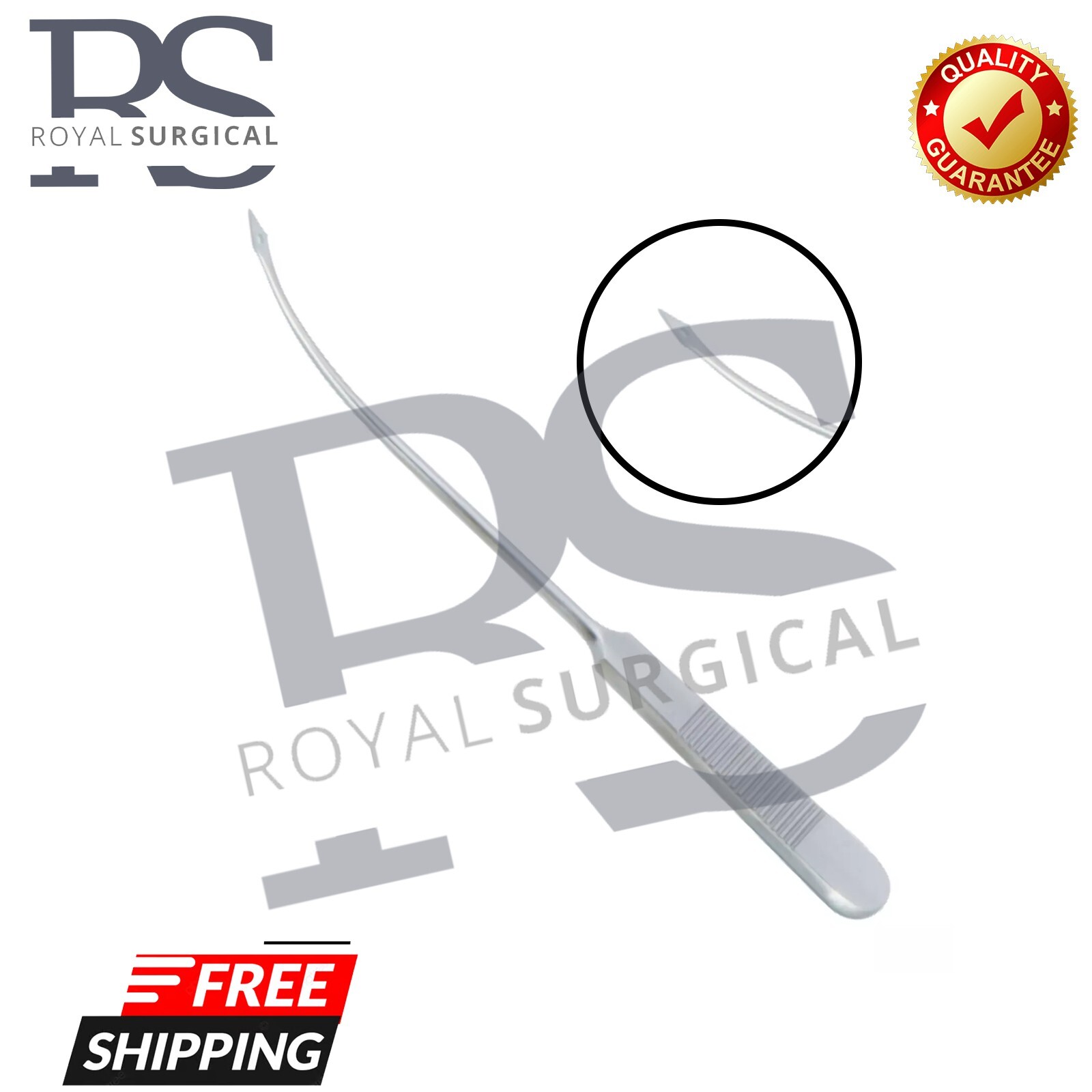 New Obwegeser Mandibular Awl for Wire Suturing 5.5″ Slightly Curved