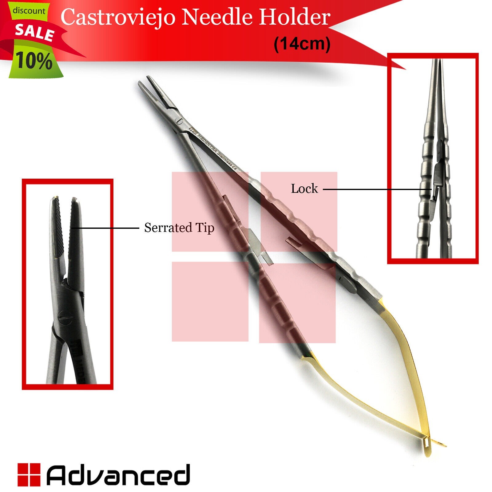 Blepharoplasty Micro Eye Surgery Ophthalmic Surgical Instruments Premium Set