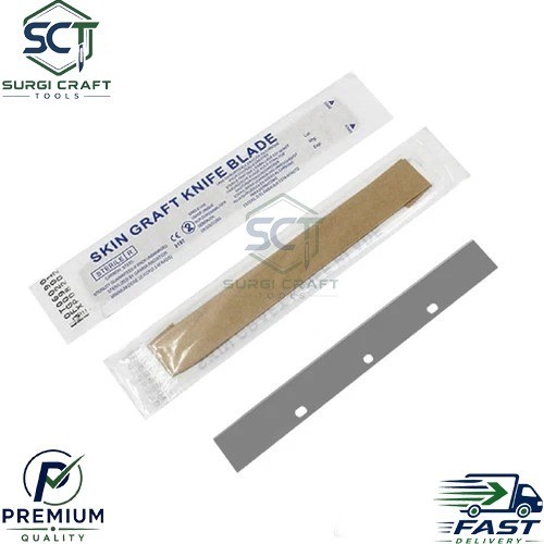 10pcs Skin Graft Knife Blade | Sterile Disposable Surgical Blade