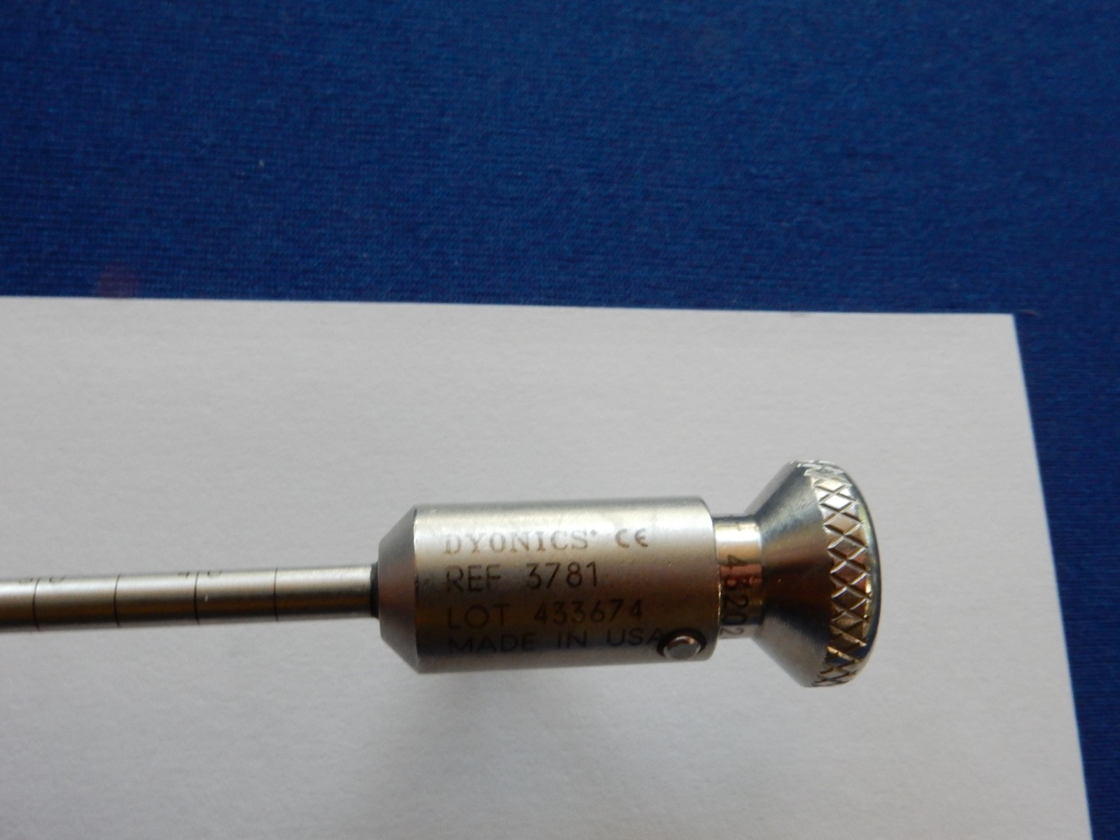 Dyonics 3781 Cannula w/ 3786 Obturator