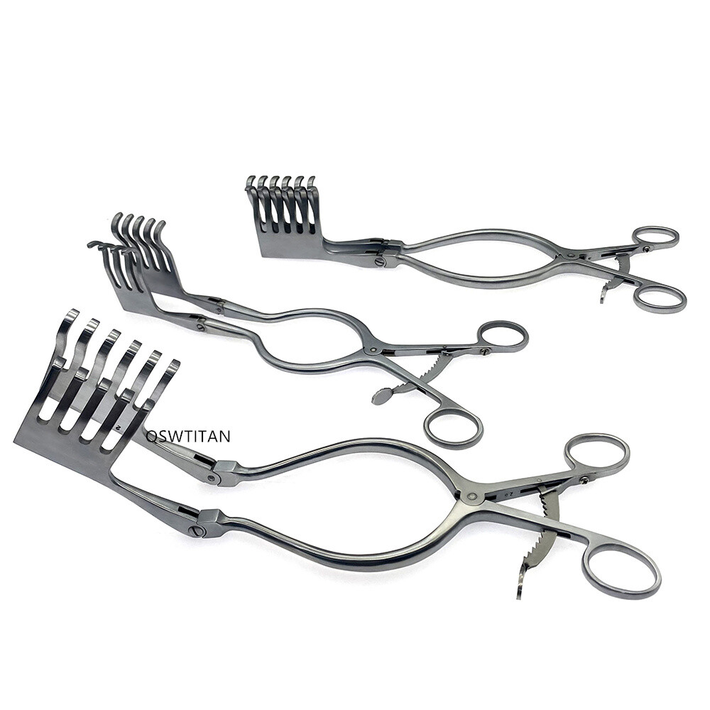 Wests Self Retaining Retractor Multi-Hook Retractor Orthopedic Instrument