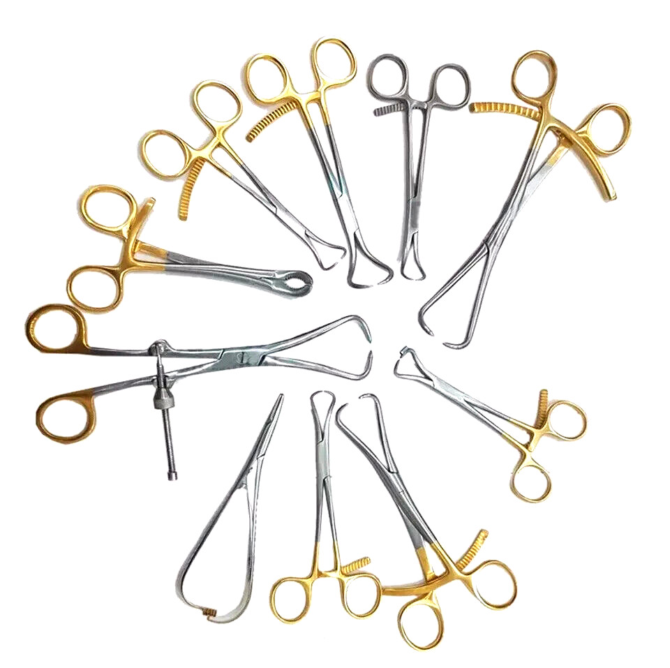 Set of 10 pieces Orthopedic Veterinary Surgical Instruments