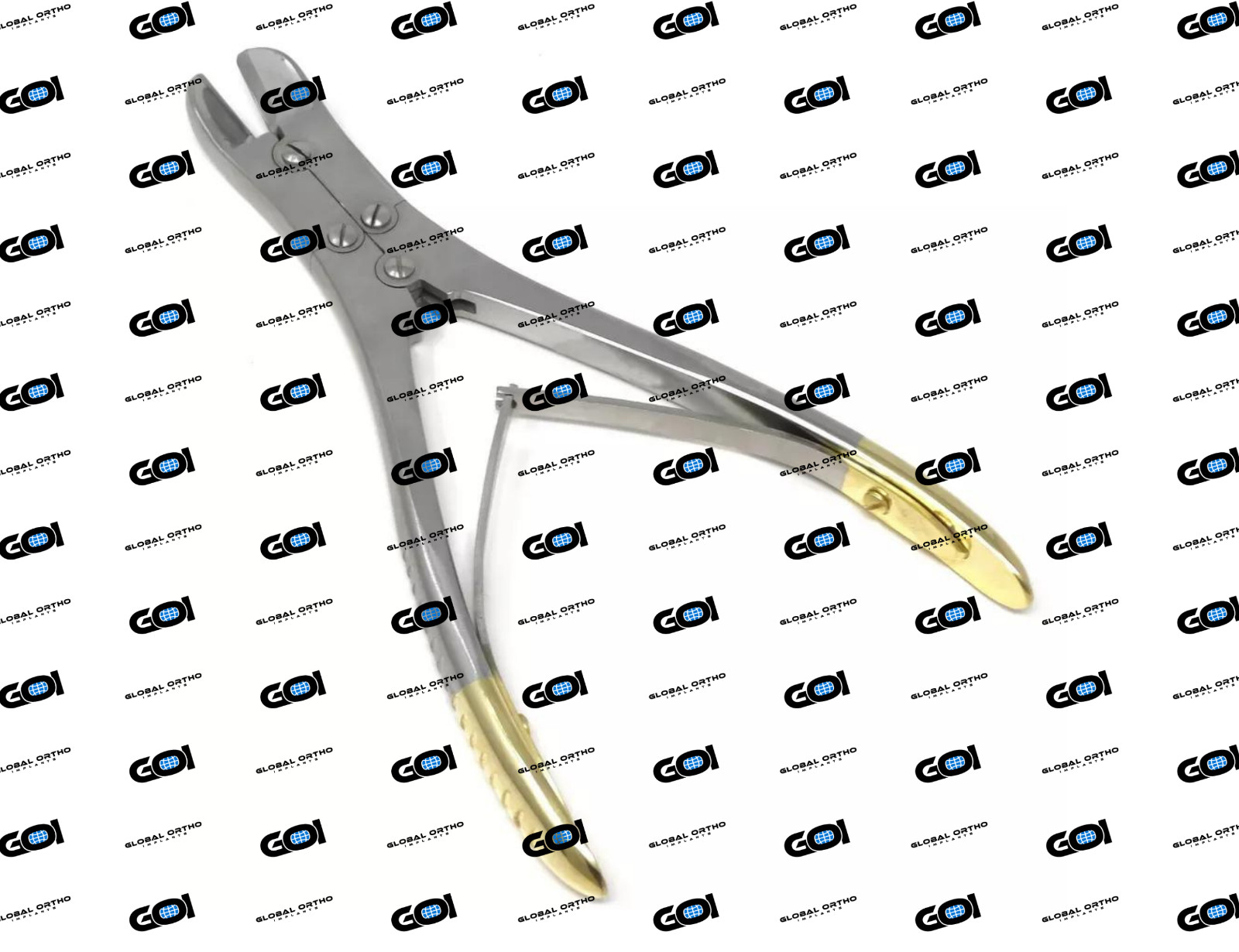4 Pc TC Pin Wire Cutter Set Tungsten Carbide Jaw Orthopedic Veterinary 316L SS