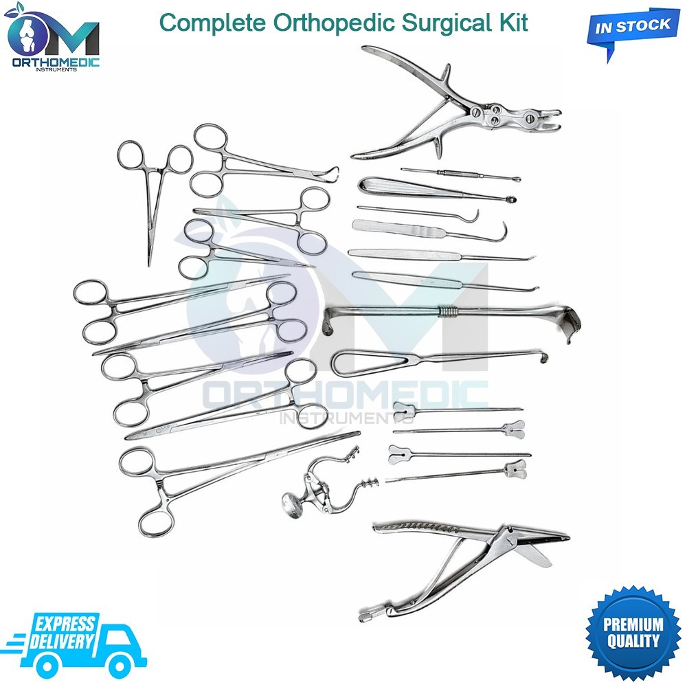 Complete Orthopedic Surgical Kit – 24 PCS Professional Instrument Set
