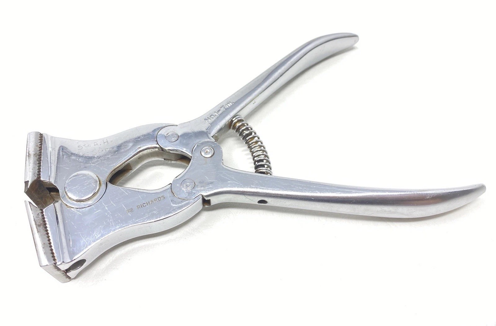 Richards Surgical Stainless No. 1 – 7 Inch Nippers or Cutters