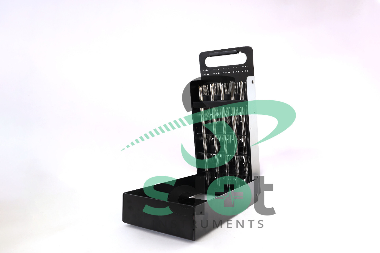 IM Pins (Intramedullary Pin) Double Trocar with Sterilization Box K-wire Rack
