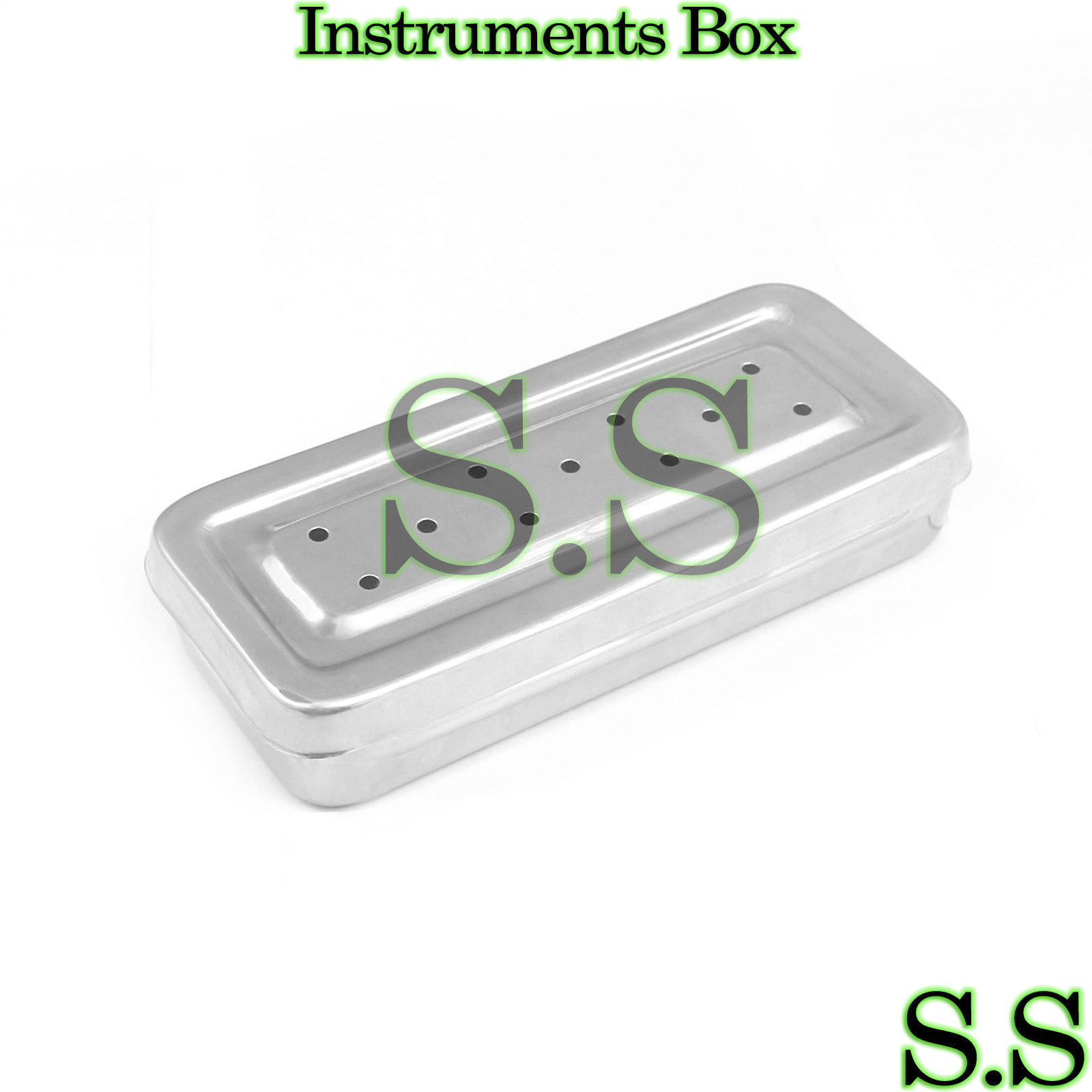 New Instruments BOX Perforated Stainless Steel 17x3x7 cm Surgical Instruments