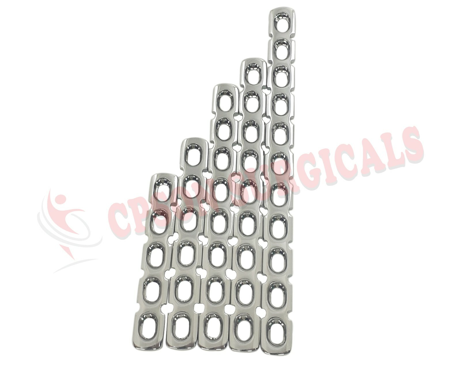 Veterinary 3.5mm Reconstruction Straight Plate – Set of 6pcs SS