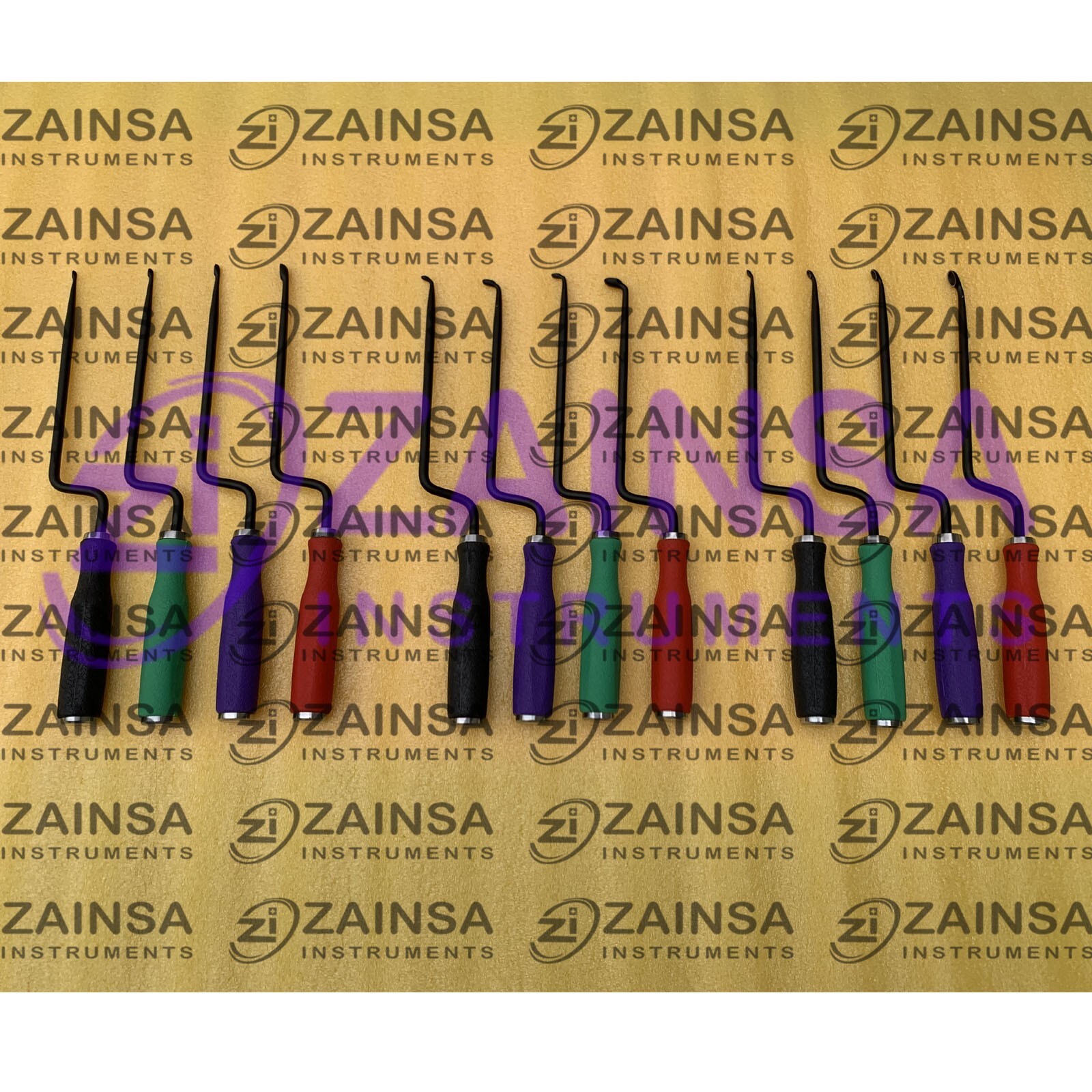 Lumbar Instrument Set of 12 PCs, Orthopedics Bone Curette Surgical Surgery Instr