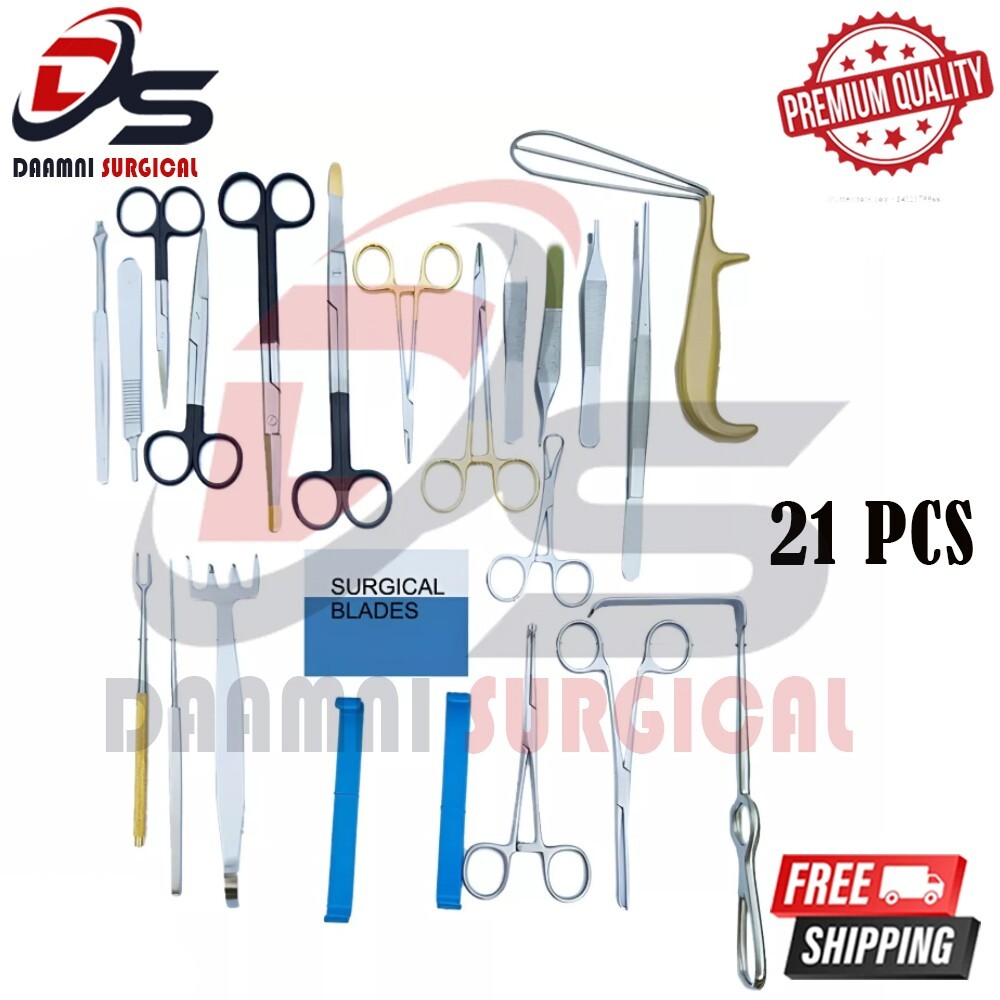 Face Lift Instruments Set of 21Pcs Face Surgery Instruments