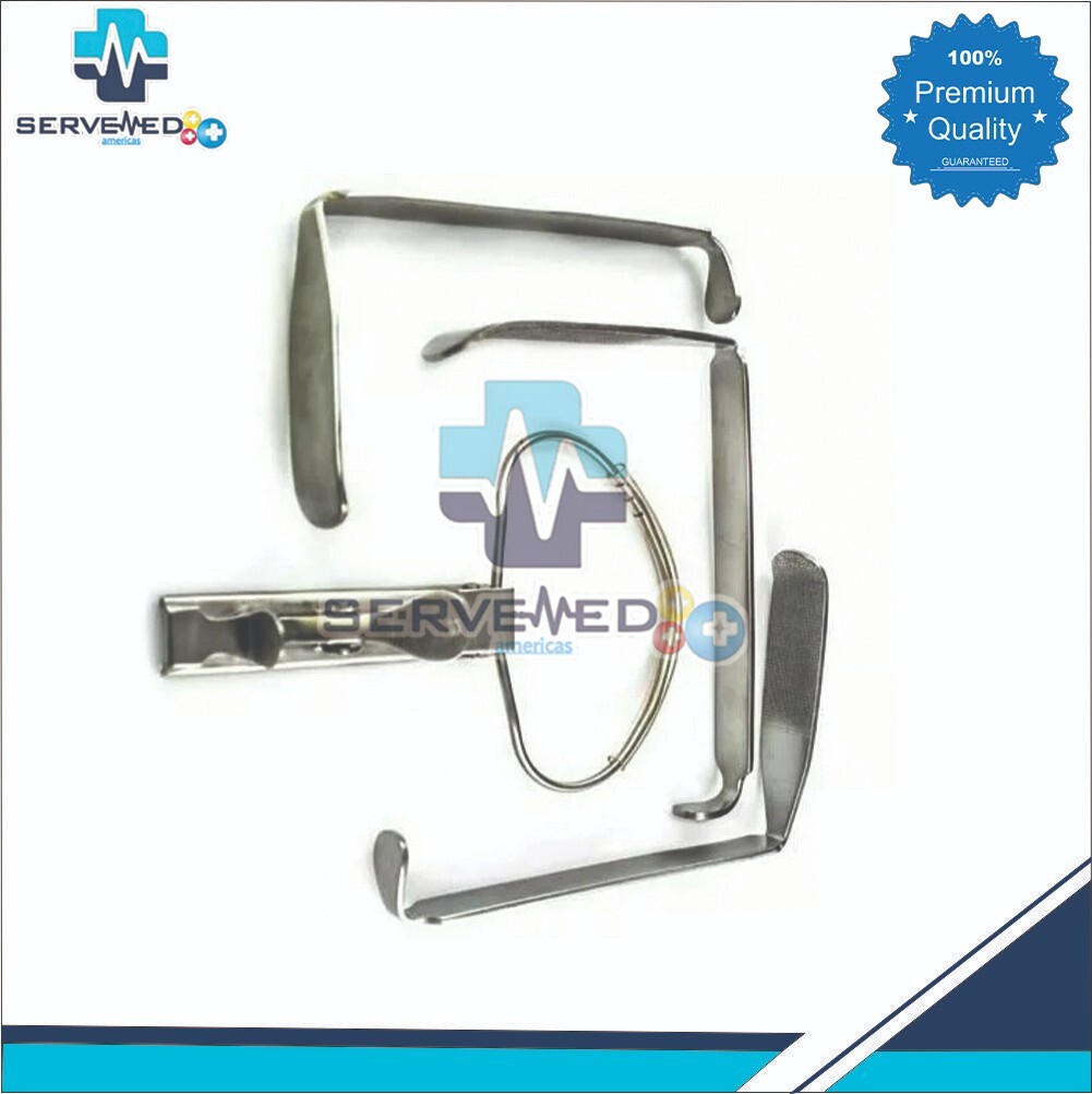 2 McIvor Mouth Gag For Surgical ENT Dental ANESTHESIA & Laryngeal German Grade