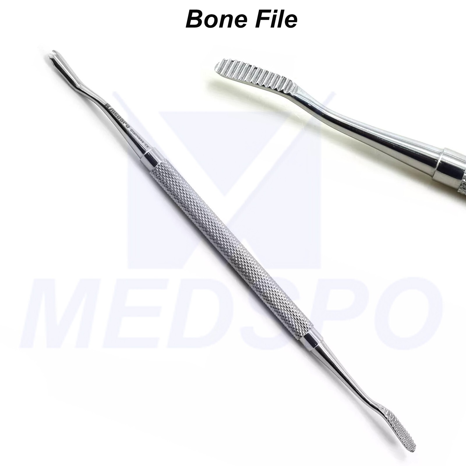 Dental Bone File Straight Shaping Miller Filler Cross Cut Surgical Instrument CE