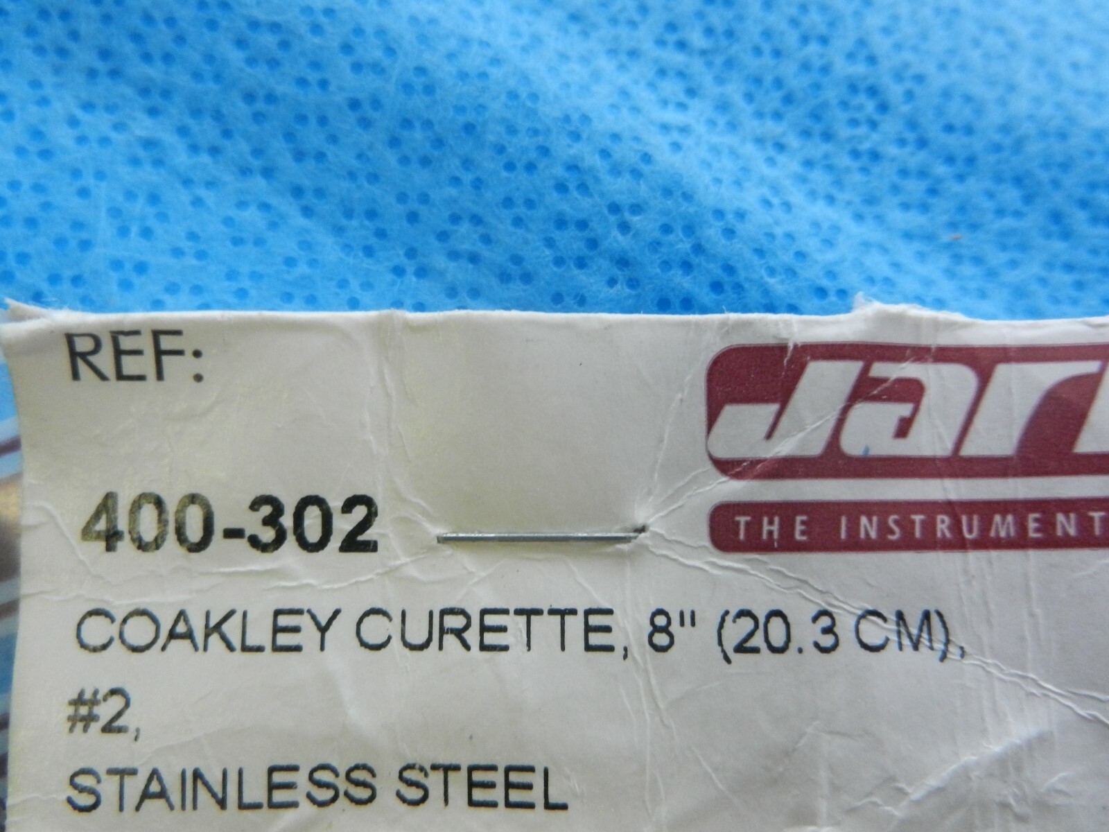 Jarit Surgical #2 Coakley Curette 400-302 NEW!