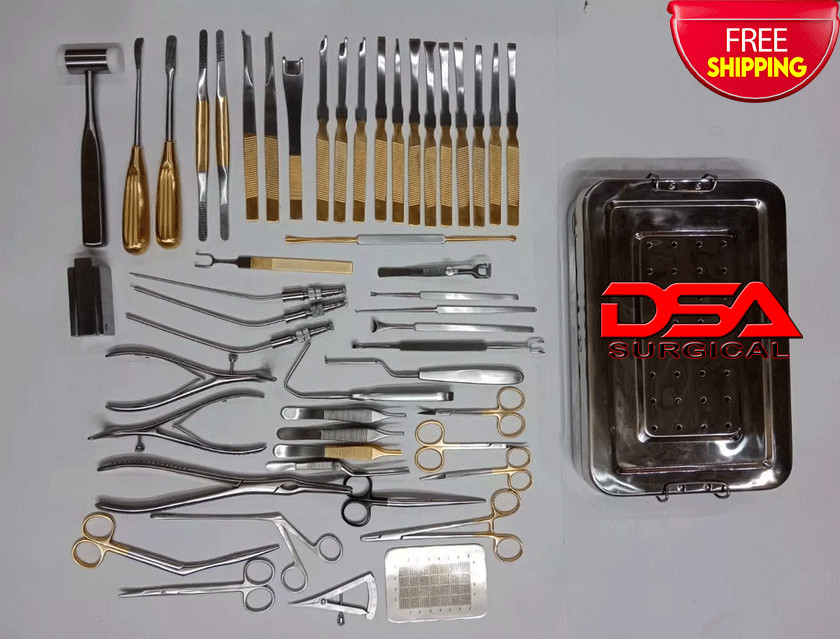 Rhinoplasty instruments German Nose & Plastic Surgery instruments 52 pcs set
