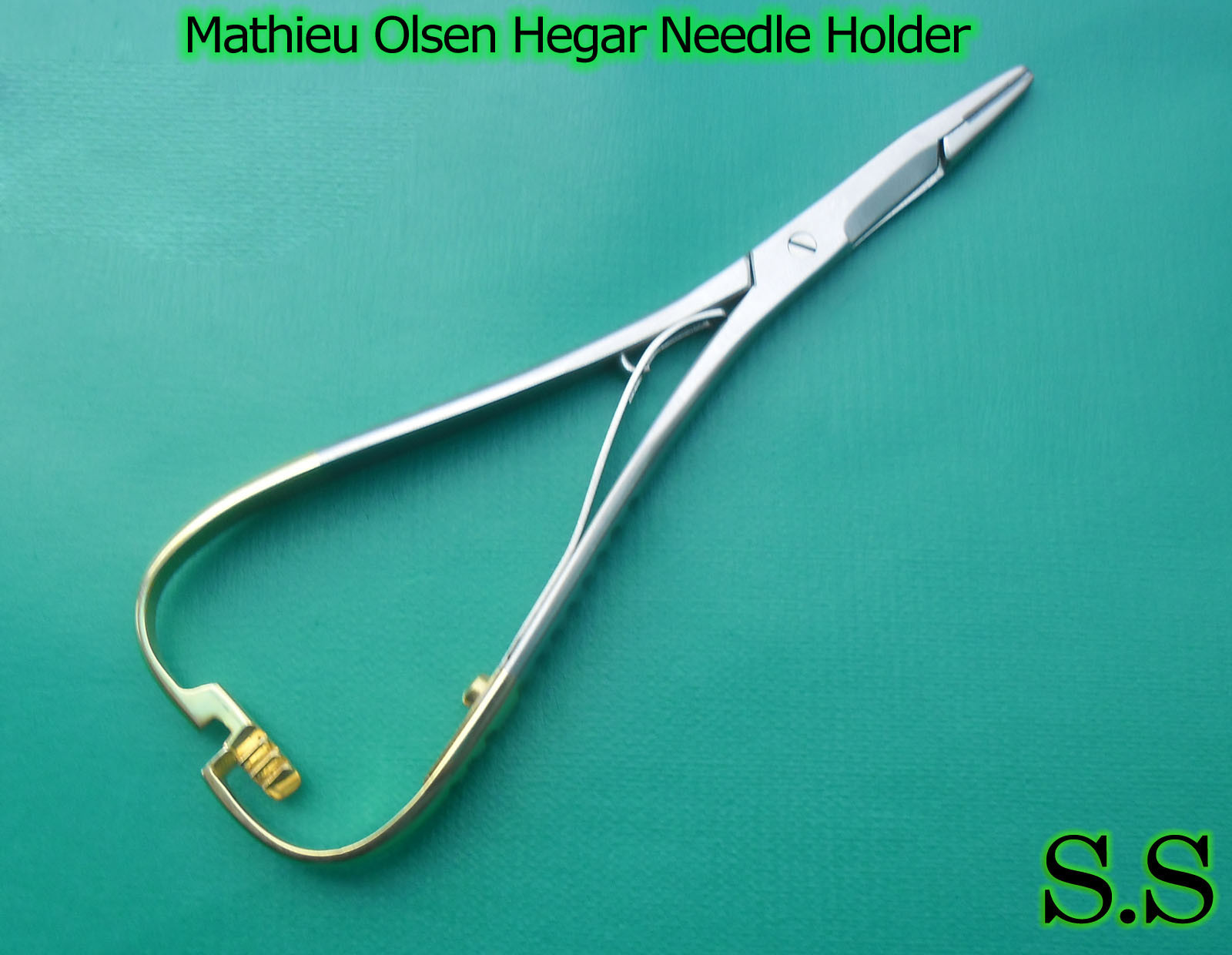 T/C Mathieu Olsen Hegar Needle Holder 6.50″ Dental Surgical INSTRUMENTS