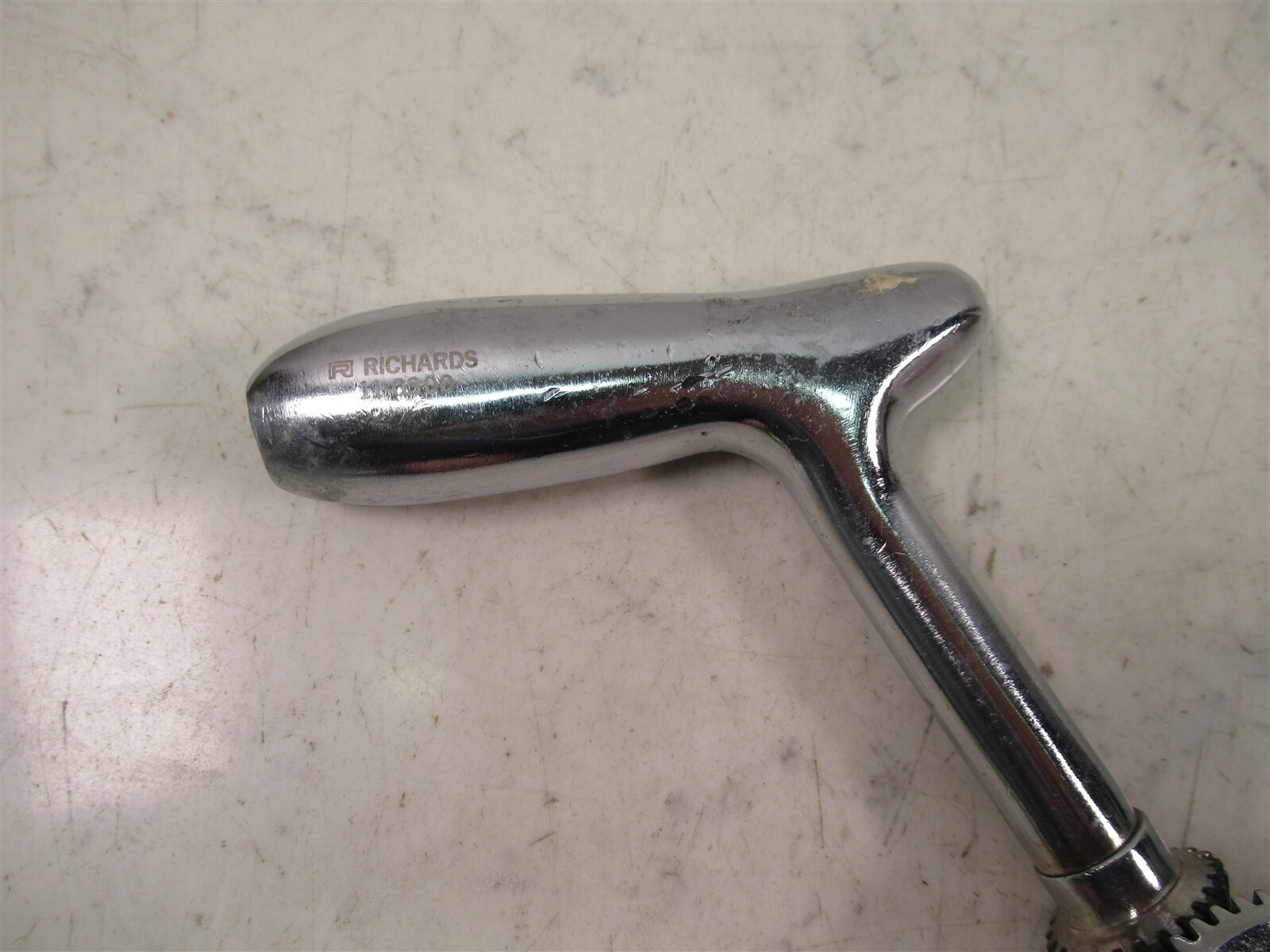 Richards 11-0300 Vintage Hand Crank Bone Drill Charity Hospital New Orleans