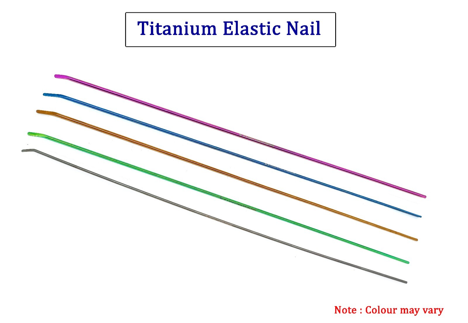 Titanium elastic nail pack of 50pcs veterinary surgery instrument