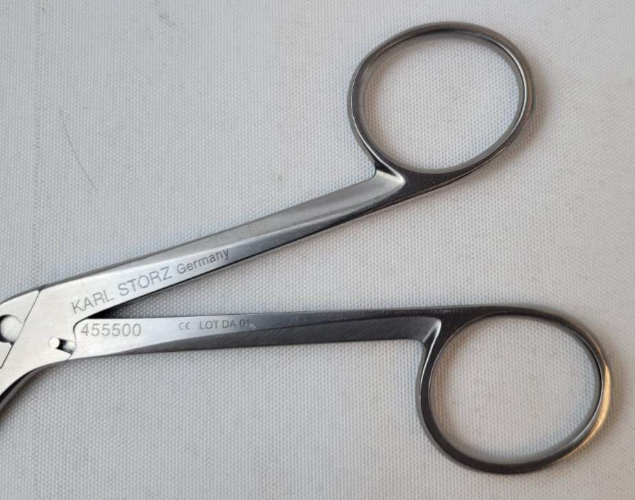 Karl Storz 455500 Takahashi Nasal Forceps, Straight, 9.5 cm Working Length