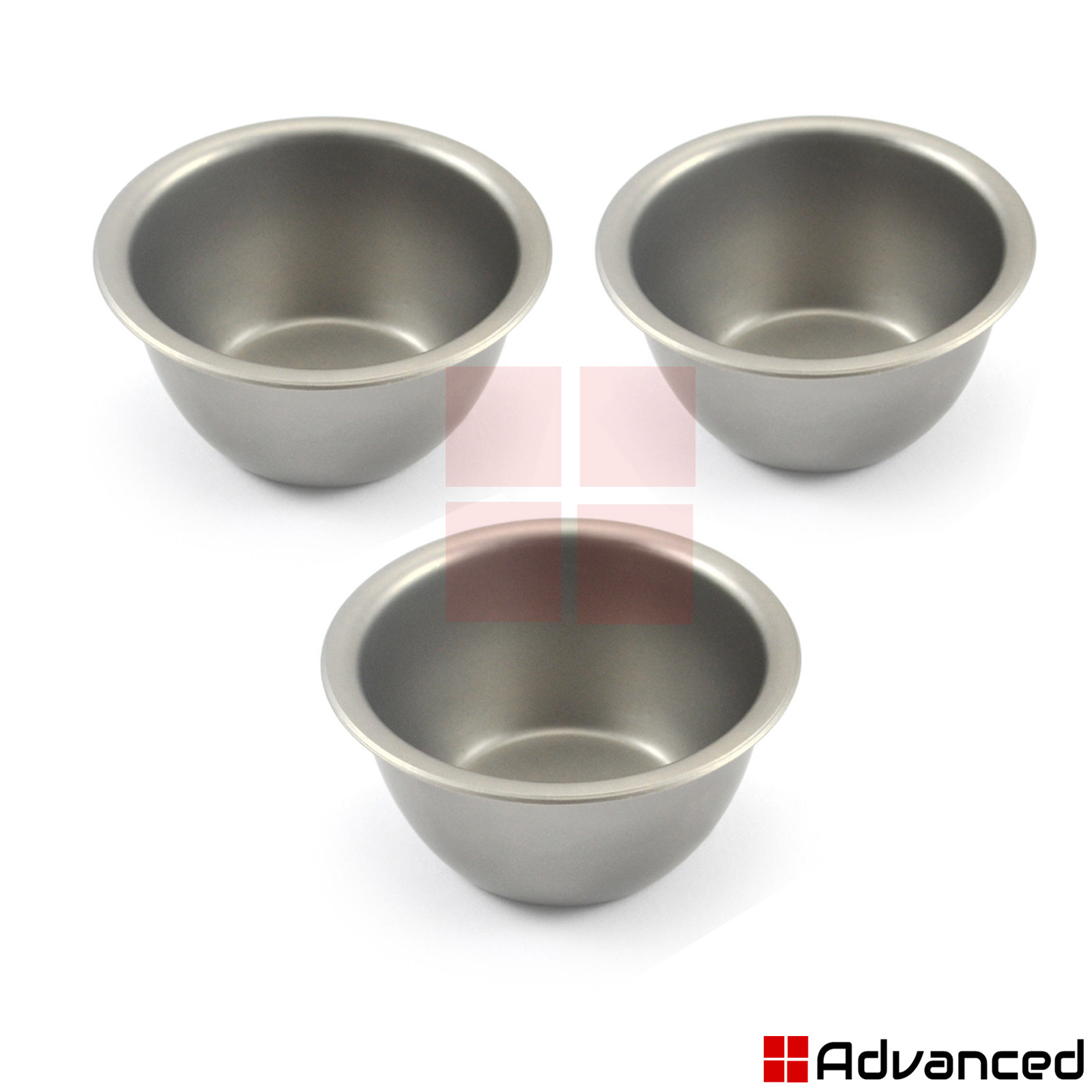 3x Dental Surgical Mixing Bowls Cup 50X30mm Laboratory Implant Instruments New