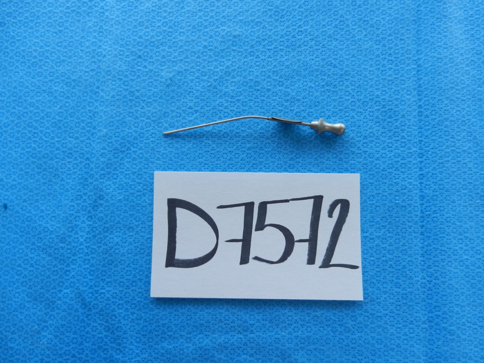 D7572 Aesculap Surgical Schuhknecht Suction Tube 24swg 13cm Long GF757R