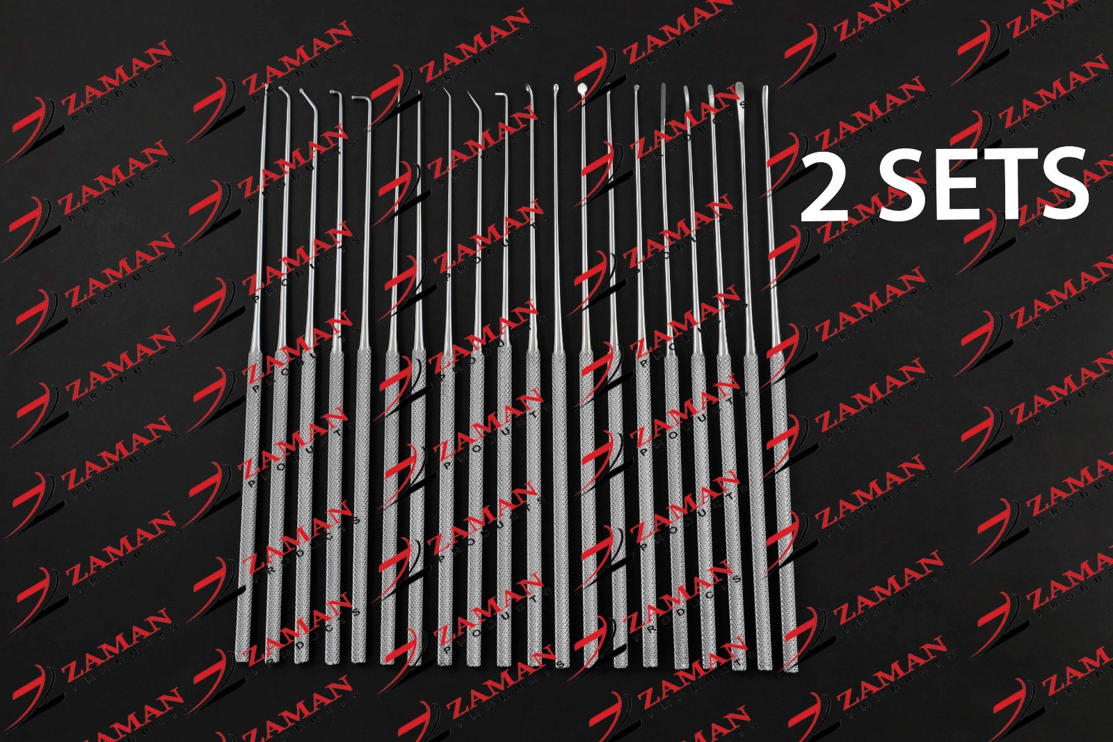 Rhoton Micro Dissector Expanded 2 Set 40 Pcs Neurosurgery Instruments By ZP