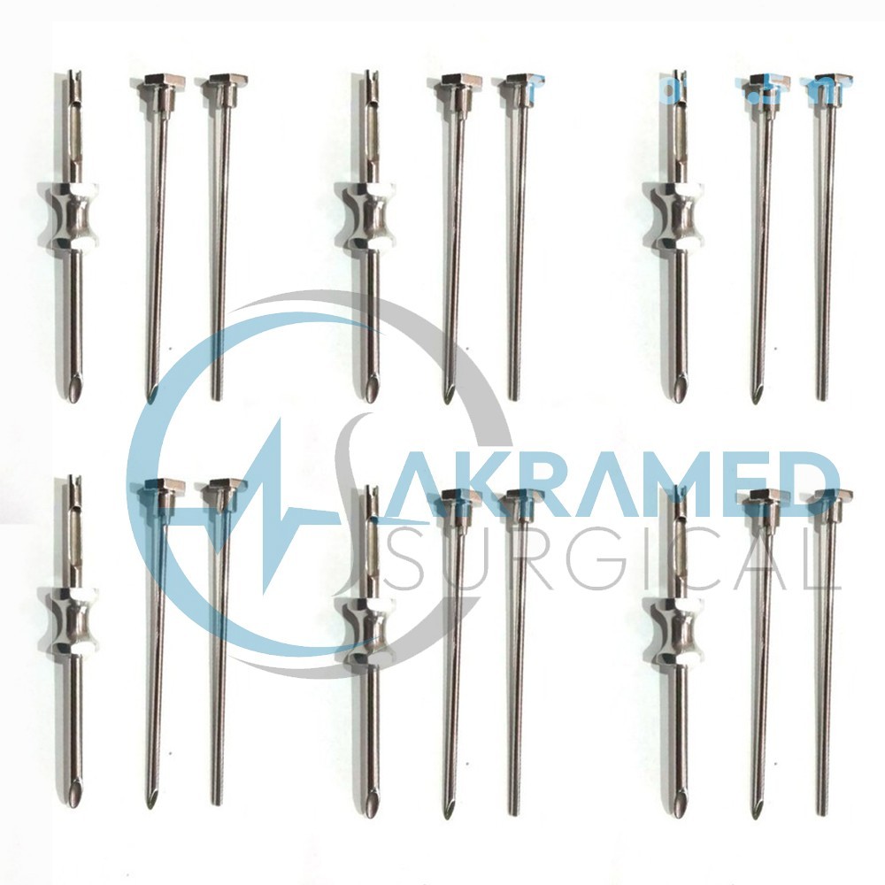 6 Sets HRT Trocar 4.5mm Hormone Replacement Pellet Insertion Trocars Sets