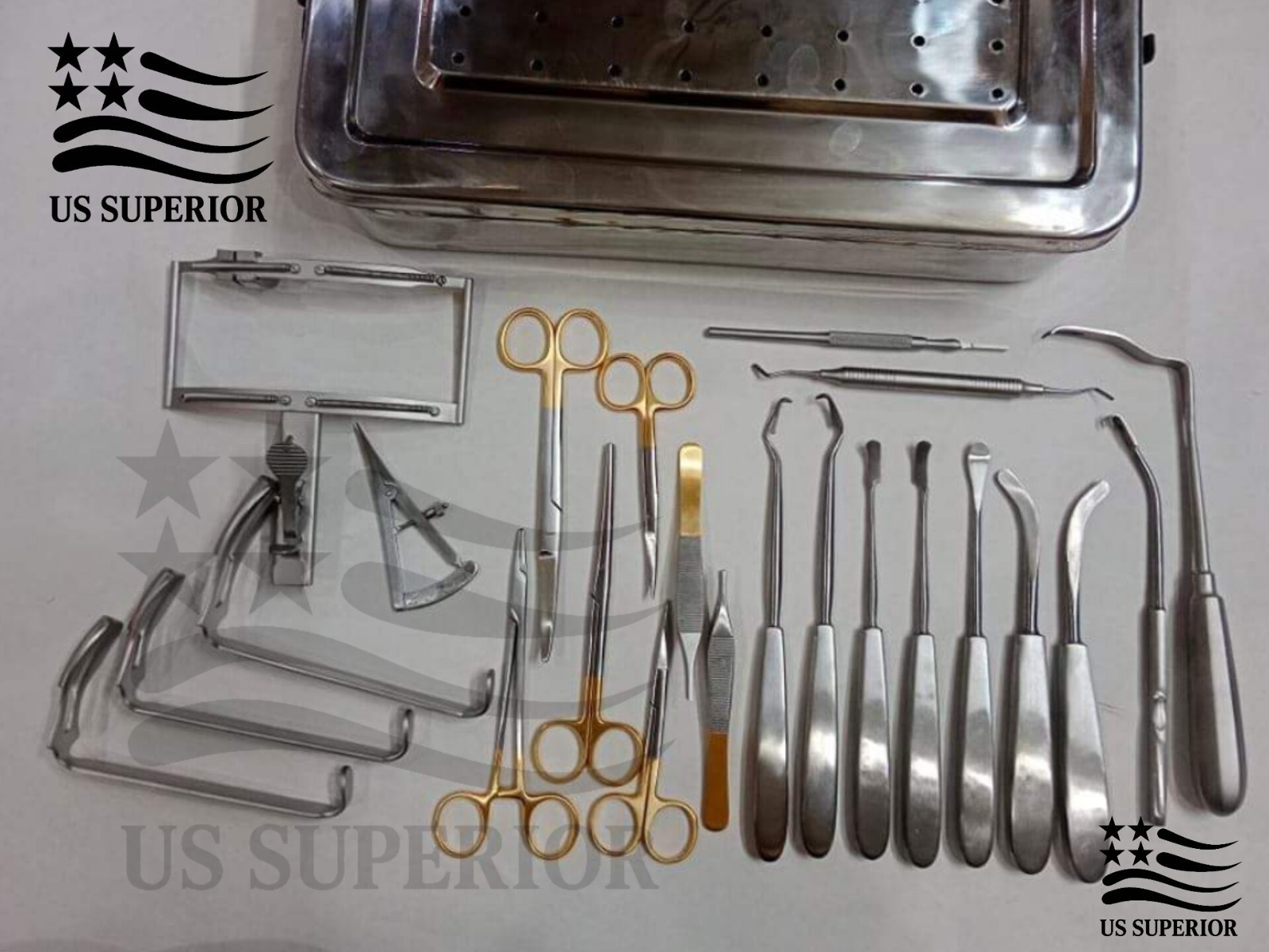 Cleft Palate Surgical Set New Consist Of 25 PCs Instruments