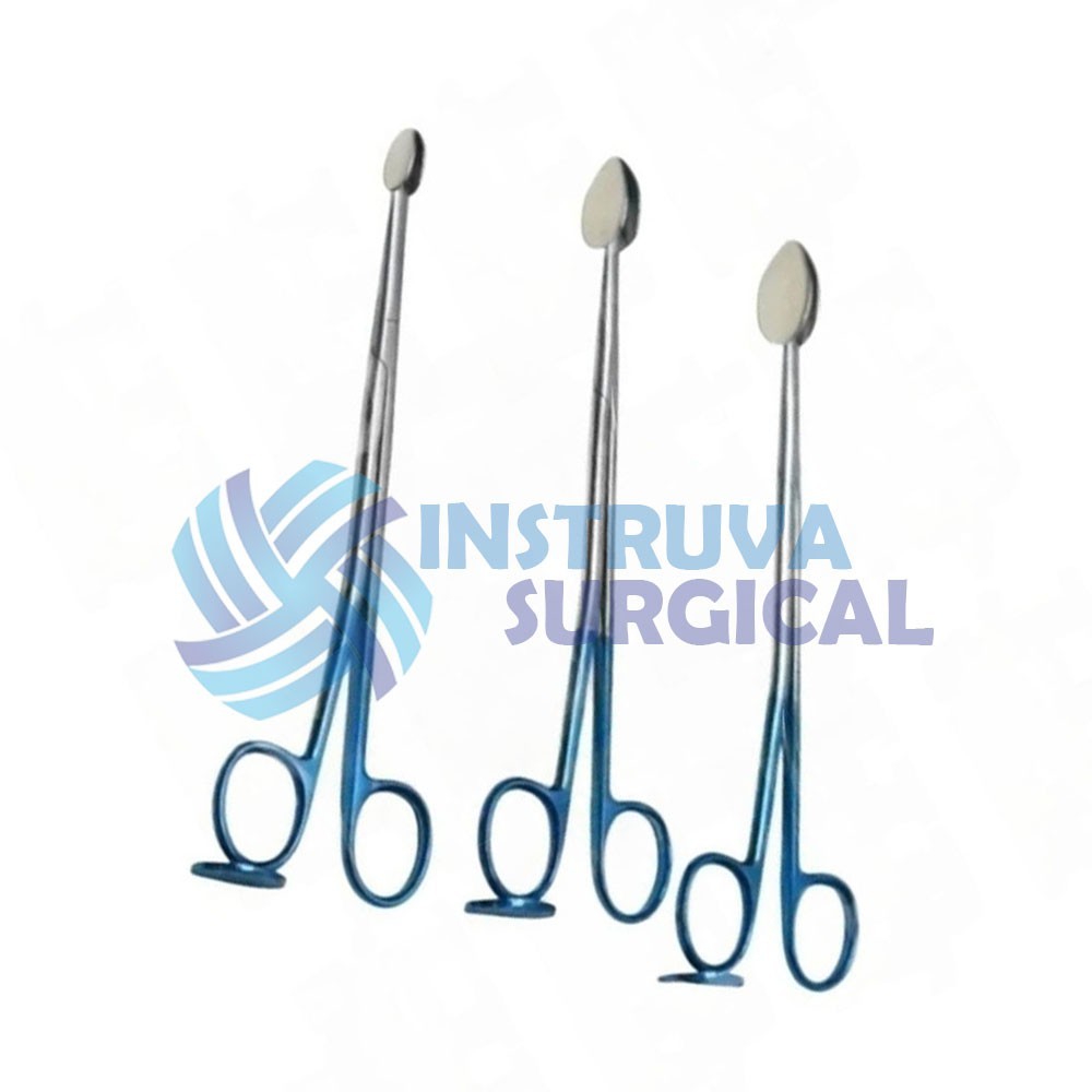 Trepsat Facial Flap dissector scissors set of 3pcs,10mm,15mm,20mm total length