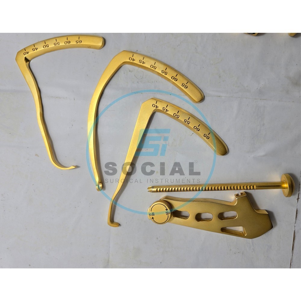 ACL PCL Jig Set Orthopedic Instrument for ACL Elbow and PCL Tibial Aimer, 5-Pcs