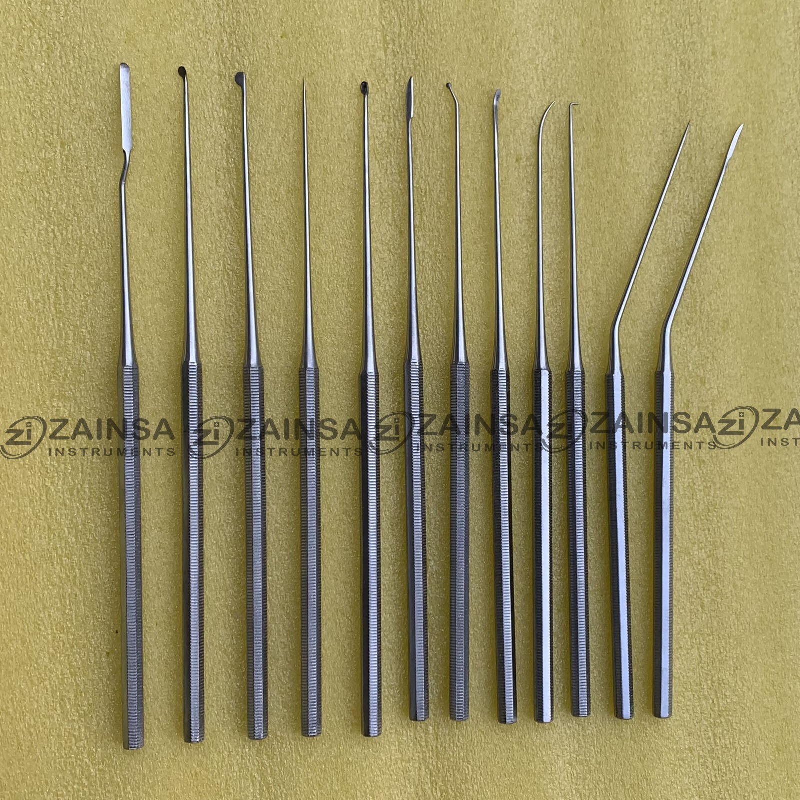 Shea Ear Operation Micro Repositor Set of 12 Pcs Surgical ENT Instruments Set