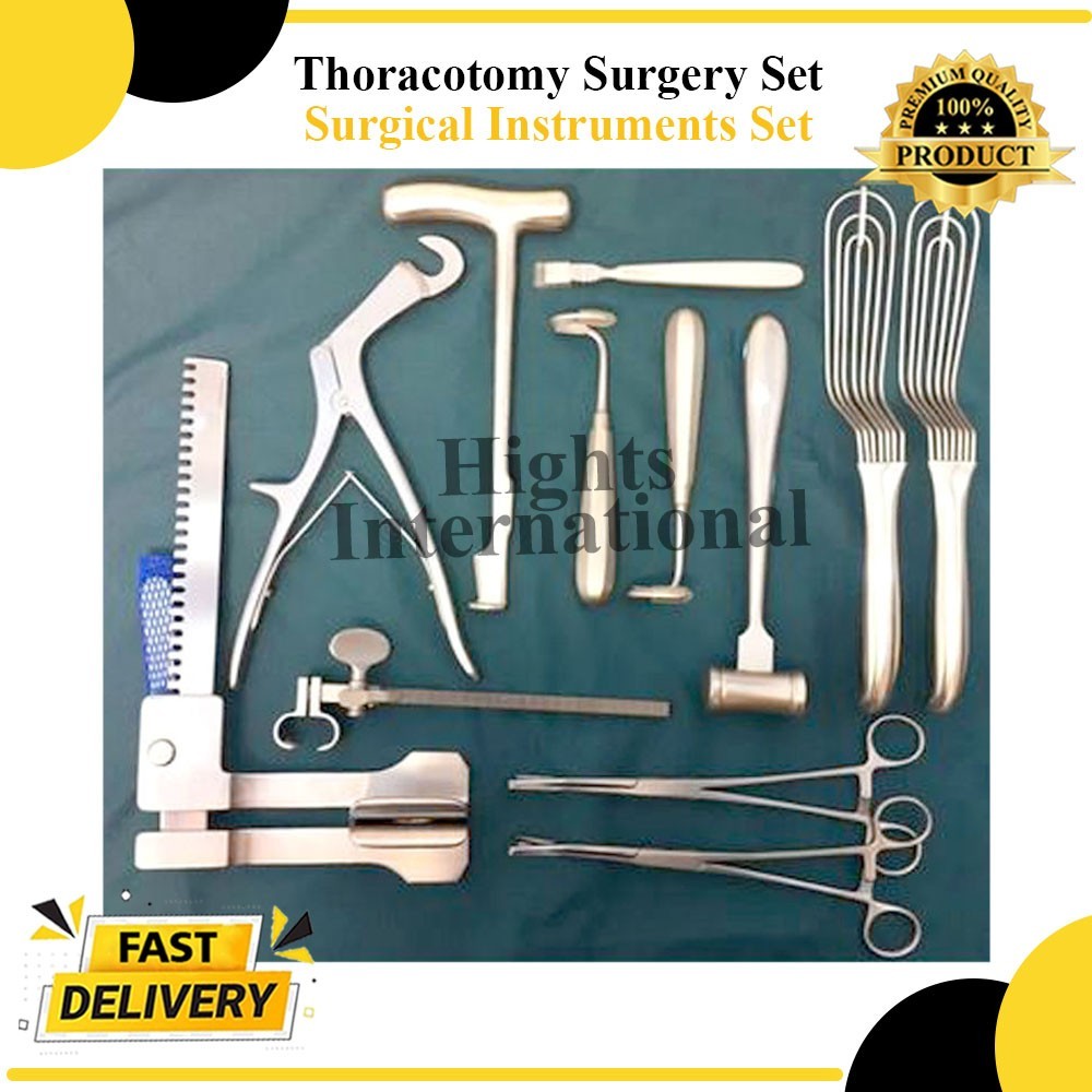 Thoracotomy Set Thoracotomy Surgery Set Thoracotomy Instruments Set