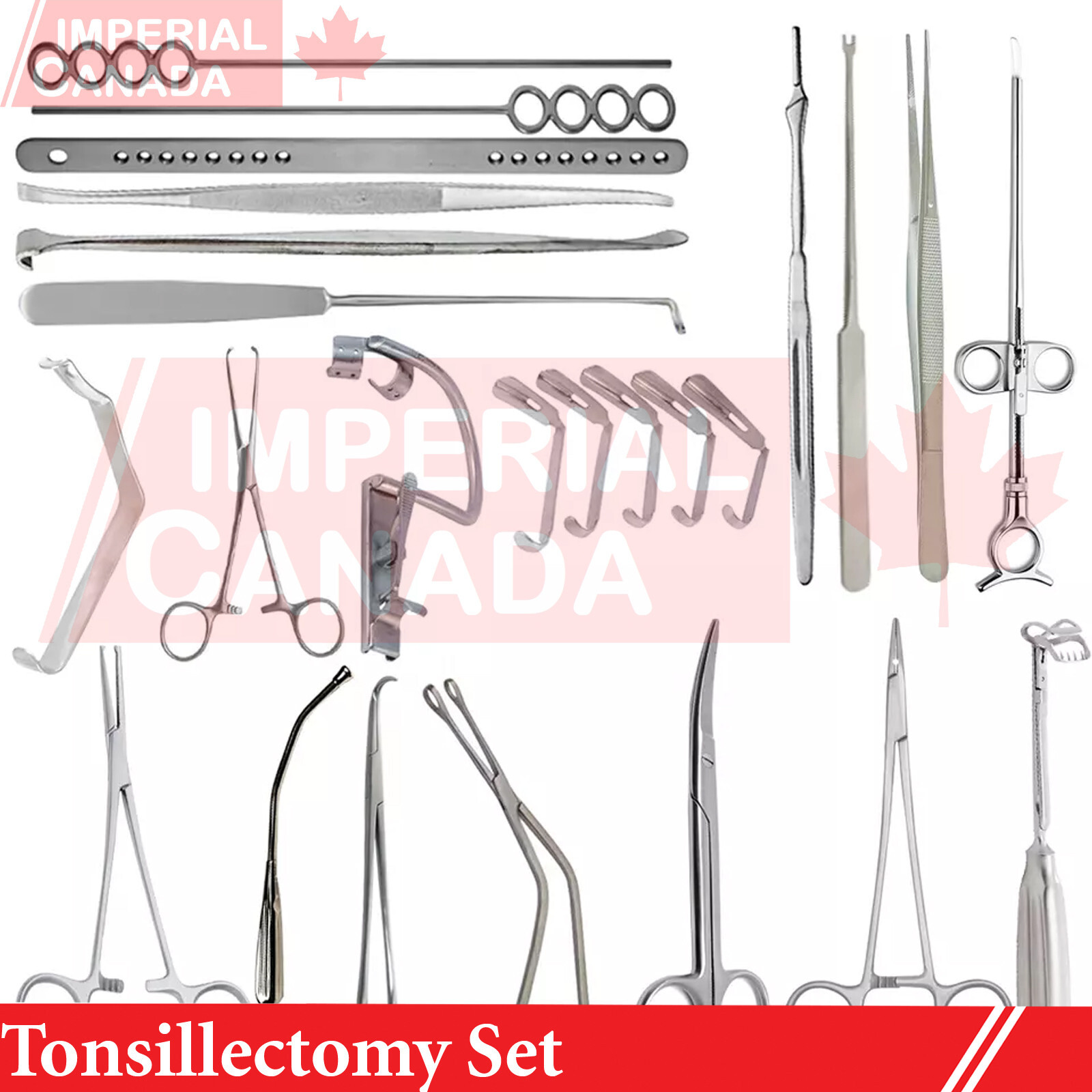 Tonsillectomy Set of Finest Surgical Instruments & Sets ENT Surgical 27 pieces