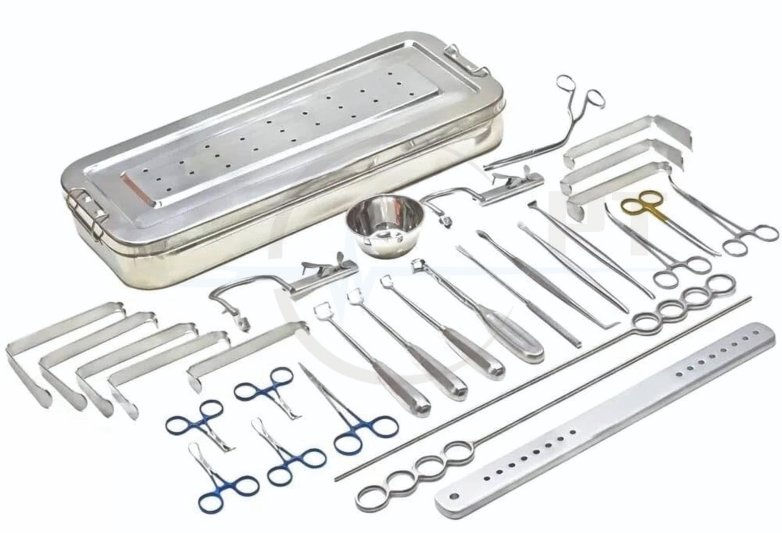 Tonsillectomy and Adenoidectomy 32 Pcs Set Surgical Instruments Kit High Quality