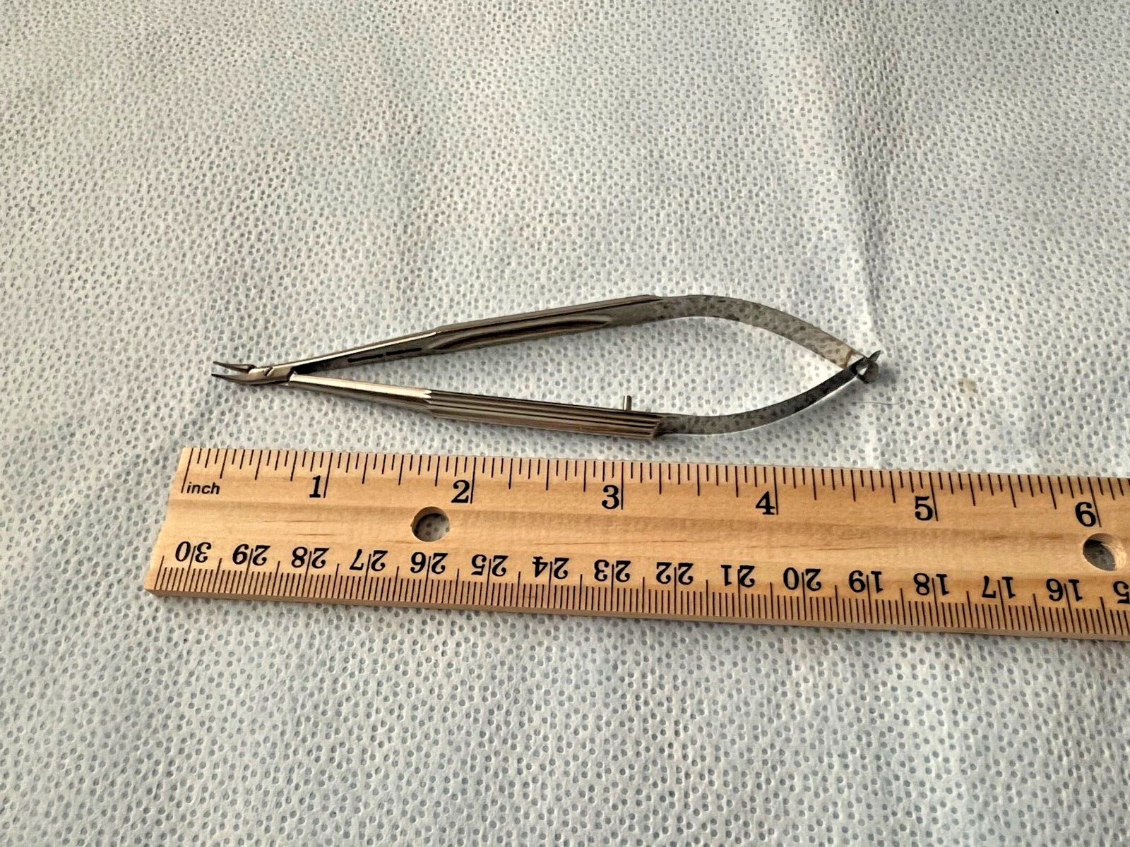 MSI Precision Instruments 11-7-4941 Delicate Curved Needle Holder 6mm X 4-3/4″