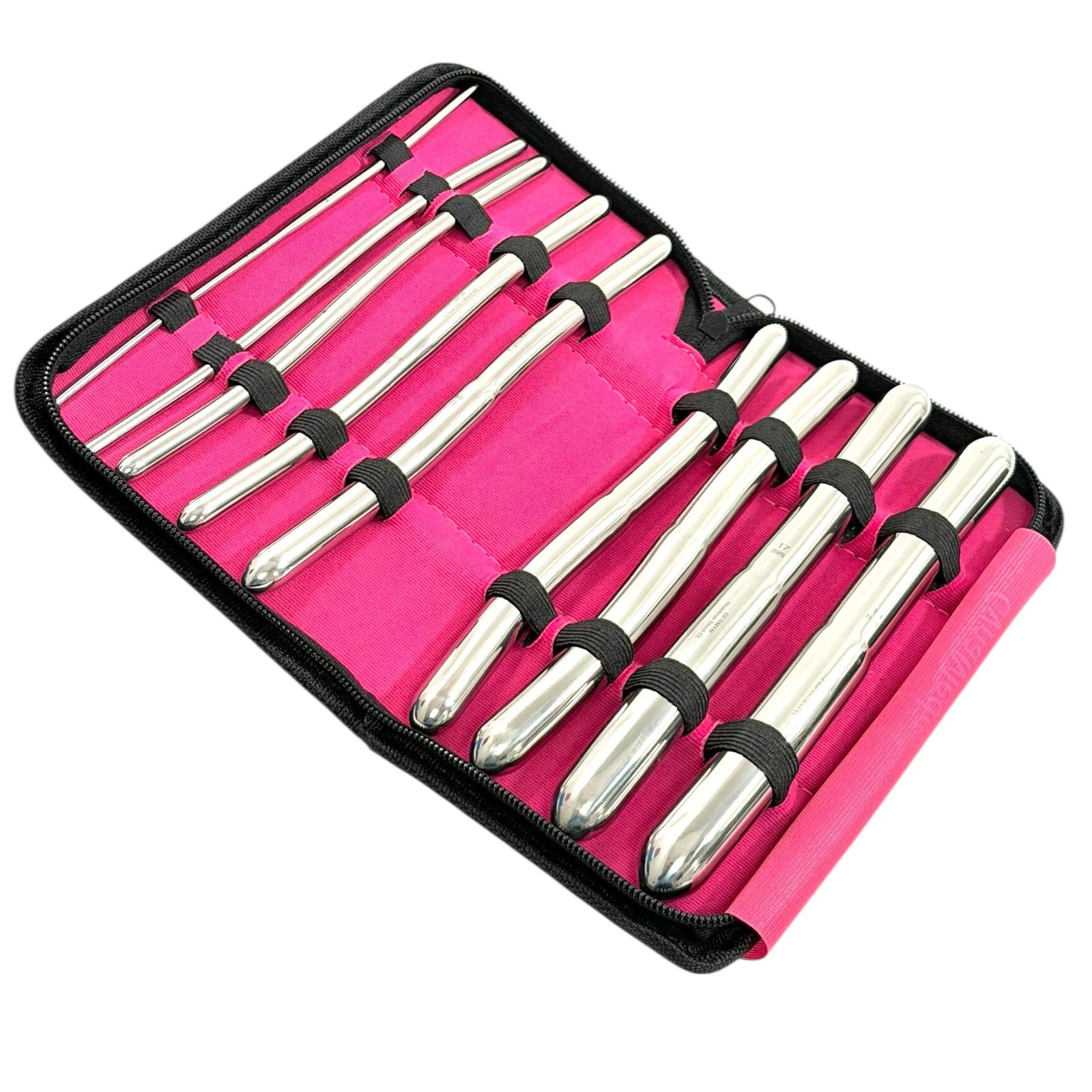 Premium German Hegar Dilator Sounds Set 9 Pcs Ultra Smooth Finish Double Ende…