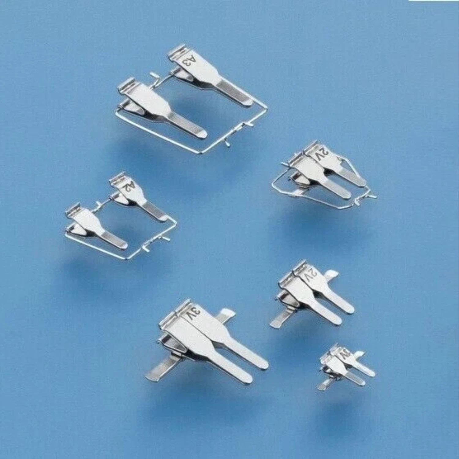 Acland Micro Surgery Vessel Clamps Set Stainless Steel for Plastic Neurosurgery