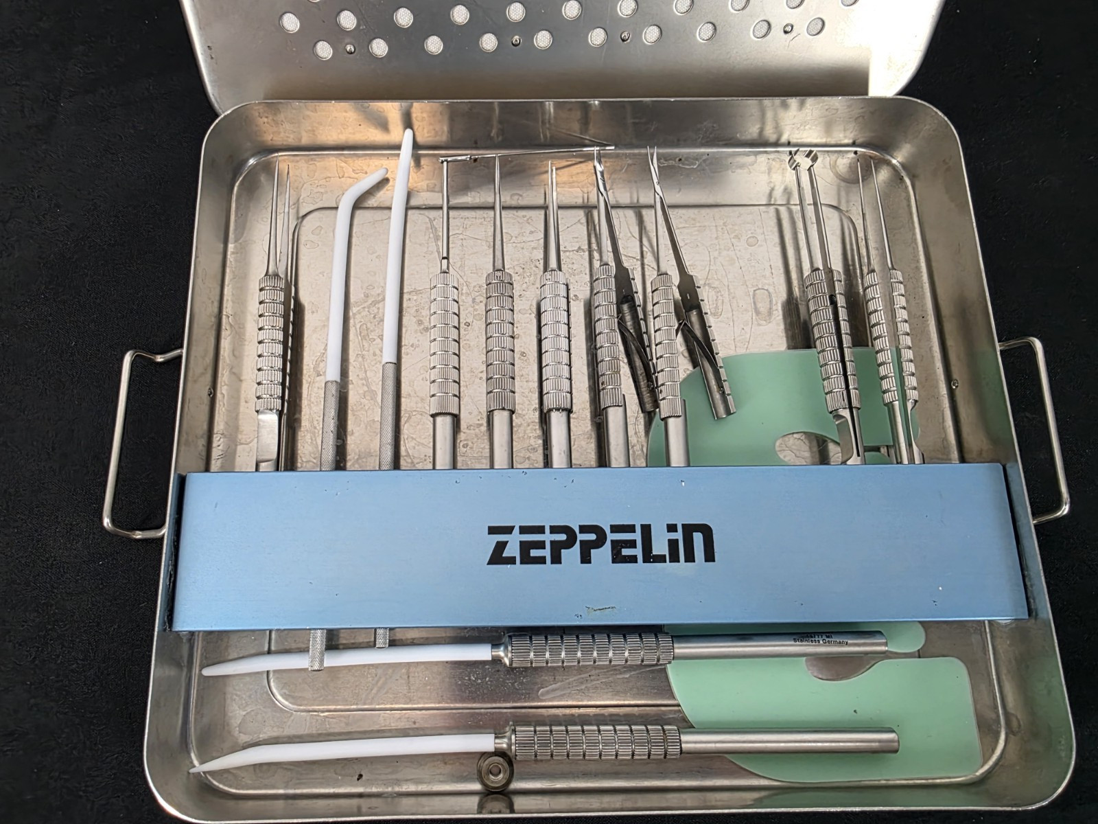 Zeppelin Micro Surgery Instruments Medical w/ Case