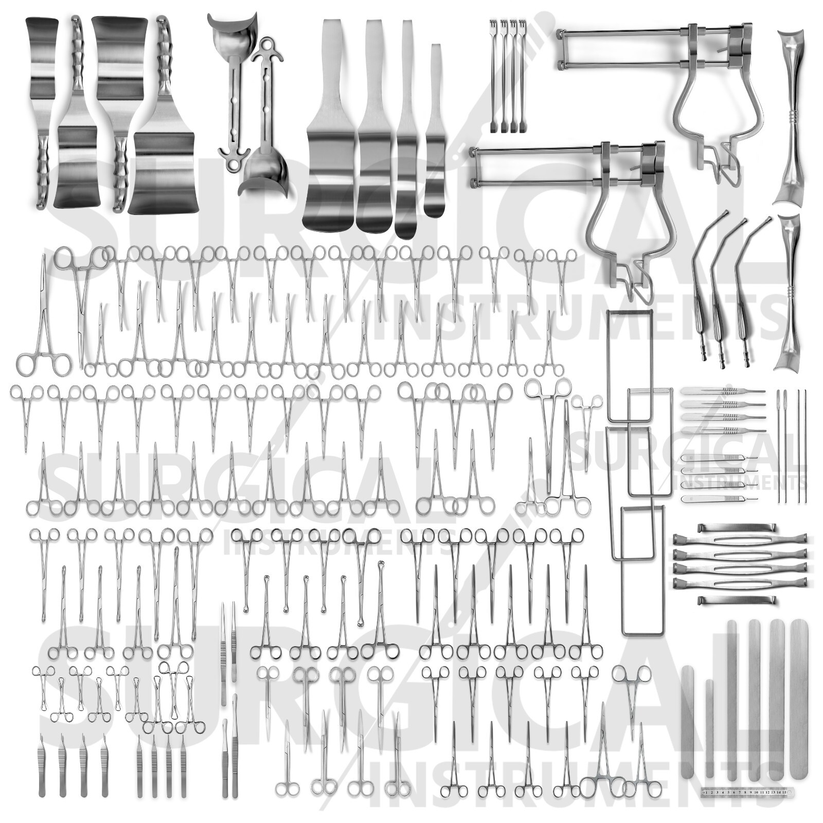 197 pcs Laparotomy Set – Surgical Medical Instruments Lot New Excellent quality