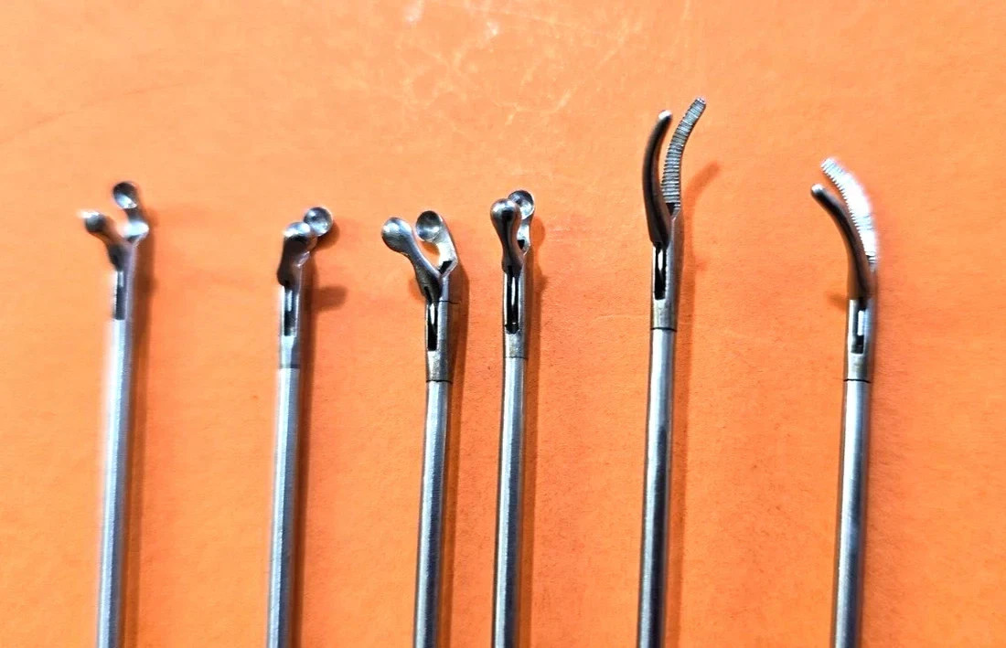 Karl Storz / Pilling Surgical Laryngeal Instrument Set 14 Pcs with Sterilization