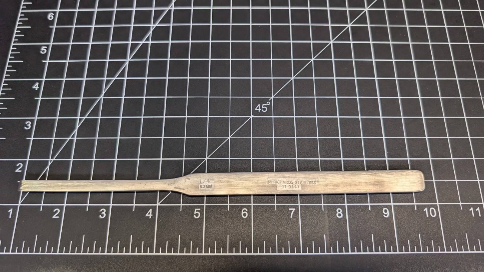 Richards 11-0441 Lambotte Osteotome 1/4″ Chisel Surgical Instrument orthopedic